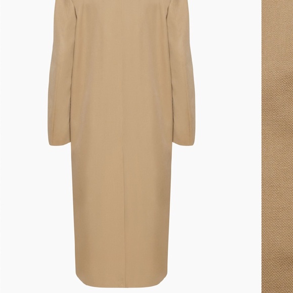 Babaton Camel Wool Coat XS - Picture 3 of 6